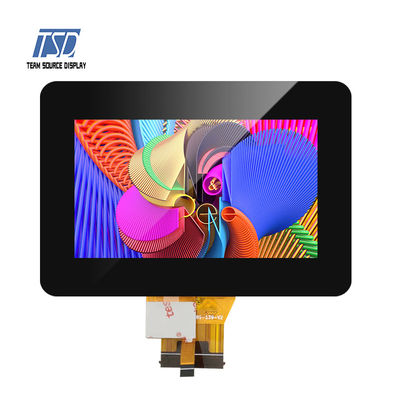 Display LCD IPS TFT de grau automotivo 4,3 polegadas 800x480 Transmissivo\