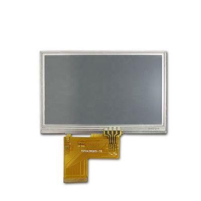 Definição da polegada 480x272 da visualização ótica de tela táctil 4,3 do RTP TFT LCD