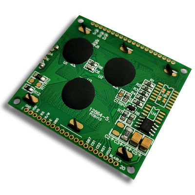 Pontos de Monochrome STN 128x64 do controlador do módulo do LCD da ESPIGA S6B0107