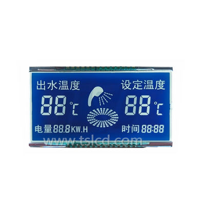 Ecrã LCD personalizado de alto contraste, 24 pinos VA e-bikeling display LCD