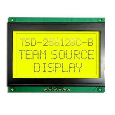 Módulo monocromático da visualização ótica de painel LCD do gráfico positivo transmissivo azul feito sob encomenda da ESPIGA de 256x128 STN