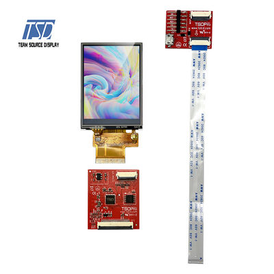 Smart Home exposição transmissiva 240x320 ST7789V IC de 2,4 TN UART LCD da polegada