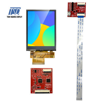 Módulo transmissivo branco 240x320 300nits da polegada QVGA TN UART LCD dos bens 2,8