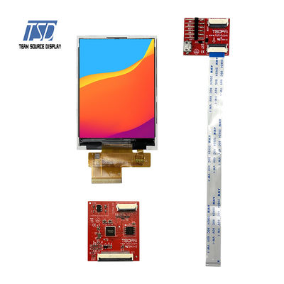 3,2 módulo 300nits TN transmissivo da polegada 240x320 ST7789V IC UART LCD