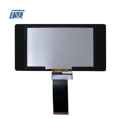 Exposição de 5 IPS TFT LCD da relação da polegada 800xRGBx480 RGB com tecnologia preta da máscara