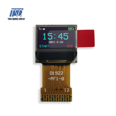 Módulo de display OLED monocromático 72x40 pontos SH1106 IC 12 pinos Interface I2C 0,42&quot;