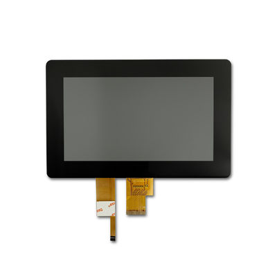 De TFT LCD IPS de visualização ótica de tela táctil 1024x600 7 polegadas toda a hora