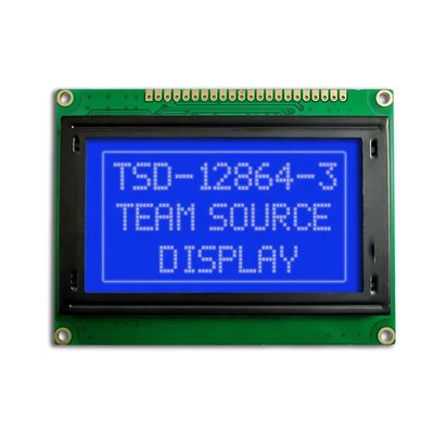 Módulo do LCD da ESPIGA do velocímetro, luminoso branco gráfico ST7920 de 128x64 Lcd