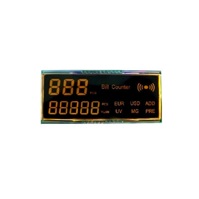Rádio personalizado ecrã LCD Multicolor luz de fundo para dinheiro máquina de contagem