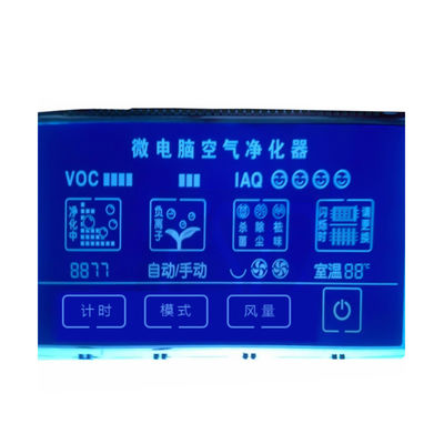 FSTN tela LCD personalizada, COF 7 segmento LED display esteira