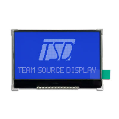 Módulo monocromático da visualização ótica de painel LCD do gráfico positivo feito sob encomenda da RODA DENTEADA de 128x64 FSTN Transflective