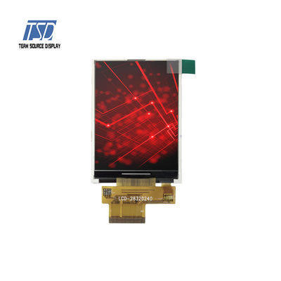 2,8 exposição da relação ILI9341V IC TFT LCD da definição 280nits MCU da polegada 240x320