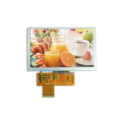 O RGB conecta 5 a tela de exposição da polegada 480x272 300nits TFT LCD com o ST7257 IC