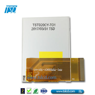 2&quot; 2 módulo Resistive da exposição da relação do tela táctil MCU de TFT LCD da cor do TN da definição da polegada 176xRGBx220
