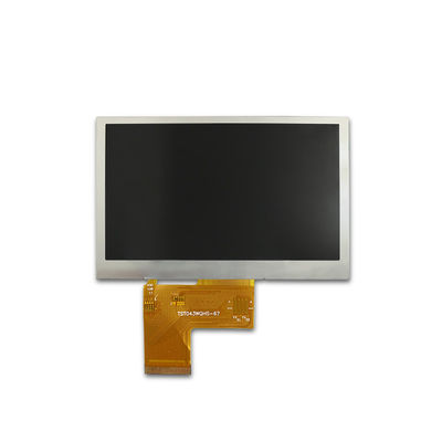 4,3&quot; 4,3 a definição RGB da polegada 480xRGBx272 conecta o módulo exterior da exposição de TFT LCD do brilho alto do IPS