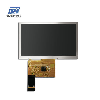 módulo exterior da exposição de 4,3&quot; 4,3 IPS TFT LCD da relação de SPI da definição da polegada 480xRGBx272