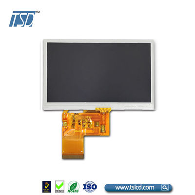 4,3&quot; 4,3 a definição MCU da polegada 480xRGBx272 conecta o módulo da exposição do TN TFT LCD