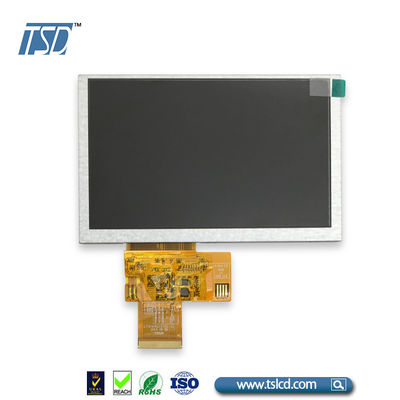 exposição do IPS TFT LCD da relação de 800xRGBx480 LVDS 5 polegadas
