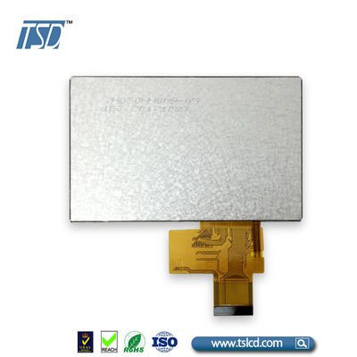 exposição do IPS TFT LCD da relação de 800xRGBx480 LVDS 5 polegadas