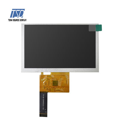 definição 800x480 painel de 5 IPS LCD da relação de SPI da polegada